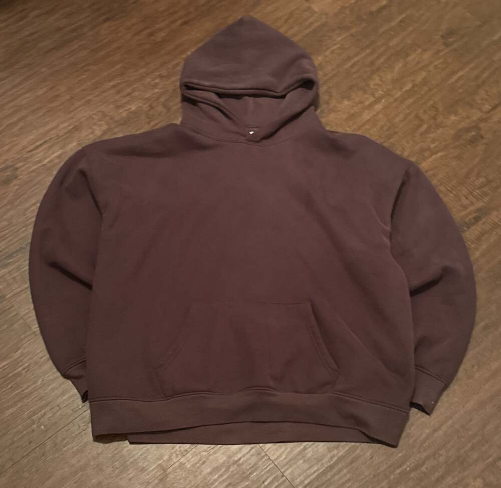 Brooklyn Cloth Originals Boxy Hoodie XXL Brown